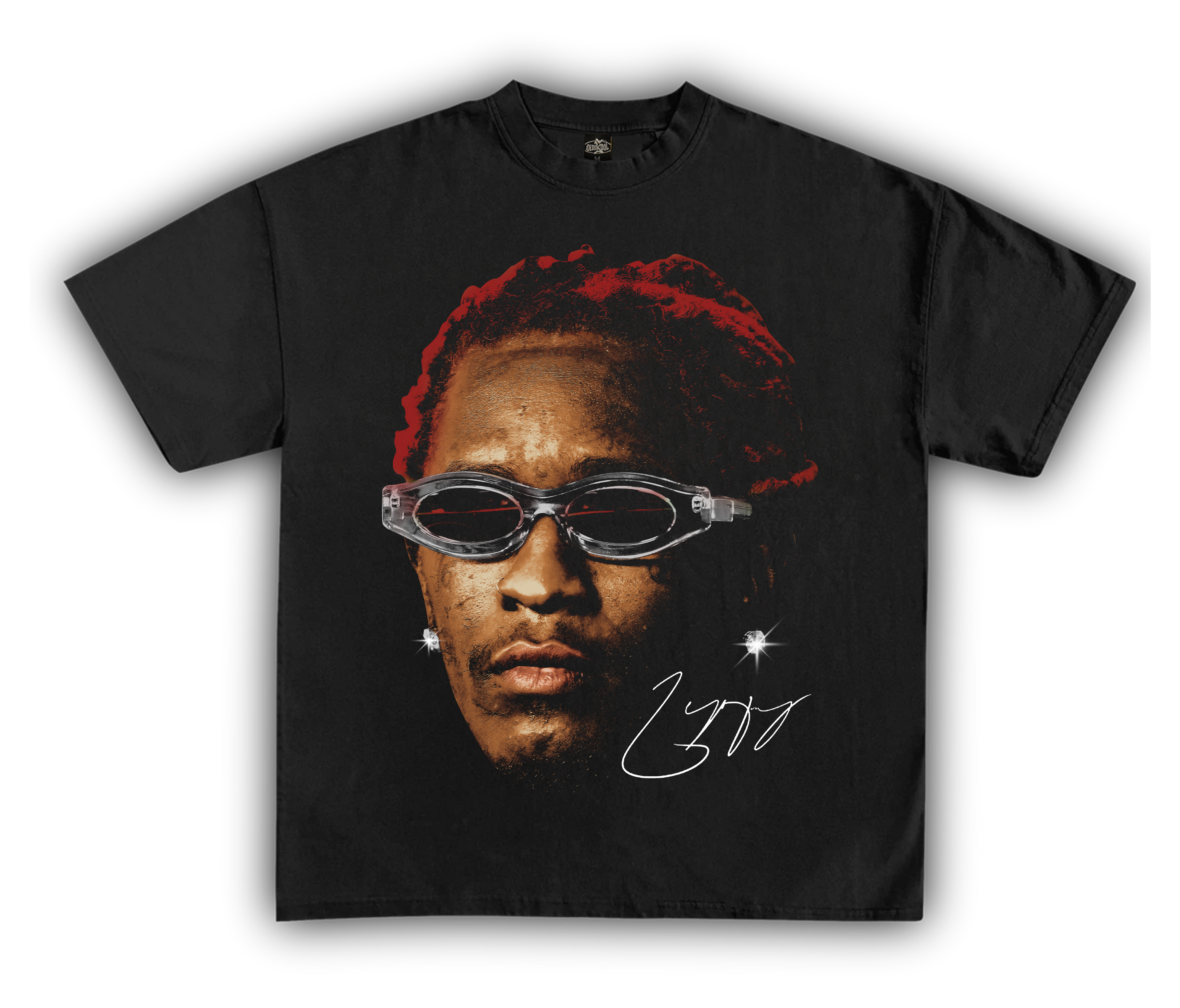 YOUNG THUG RED GRAPHIC T-SHIRT