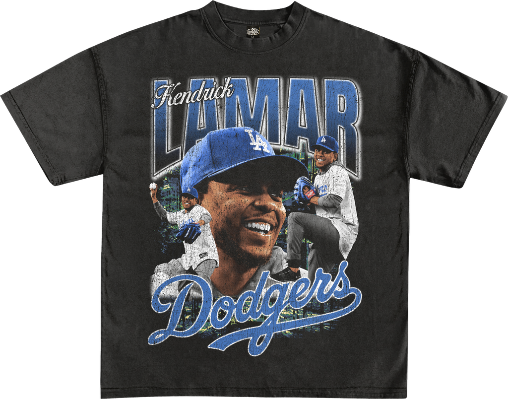 KENDRICK LAMAR DODGERS GRAPHIC T-SHIRT