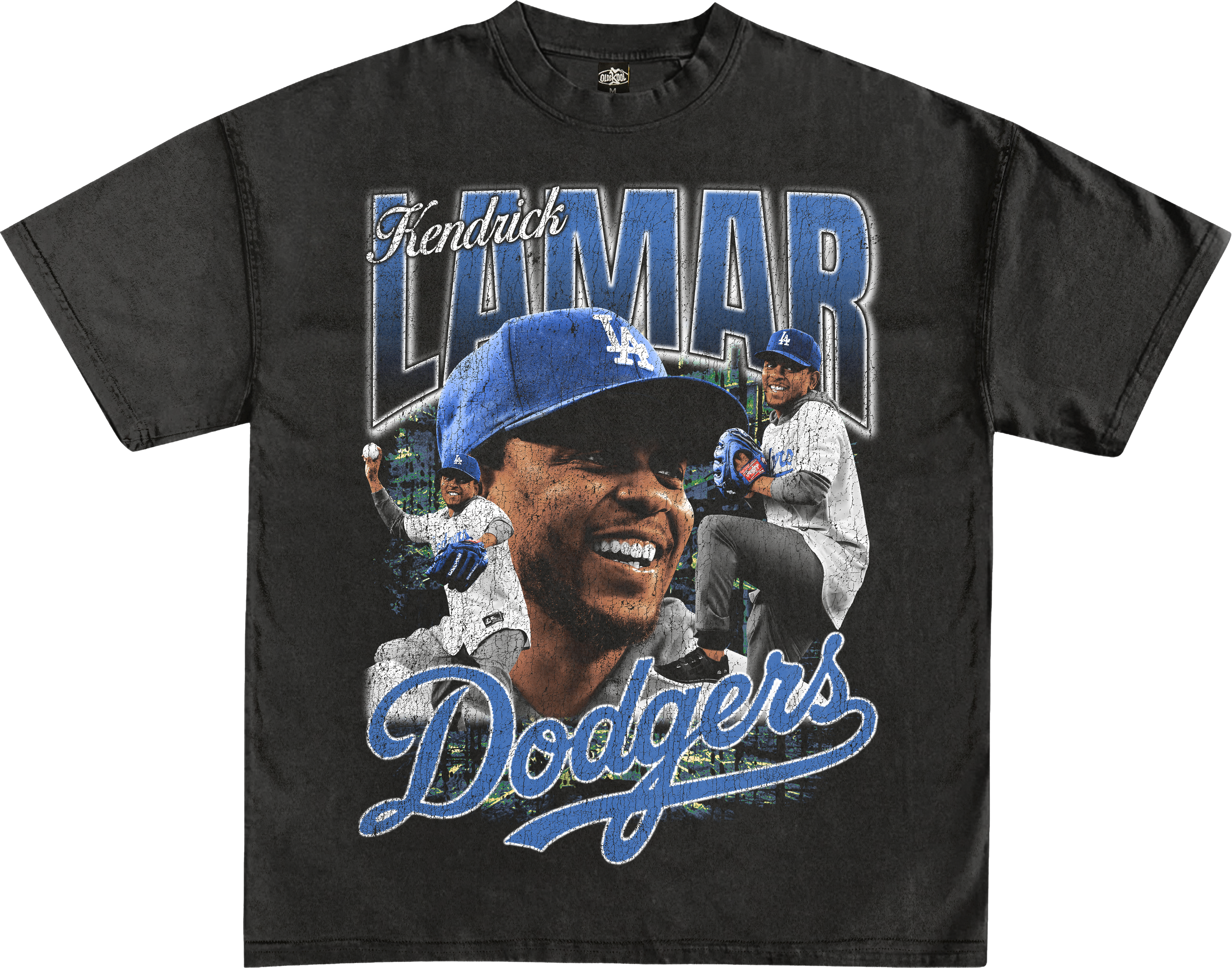 KENDRICK LAMAR DODGERS GRAPHIC T-SHIRT