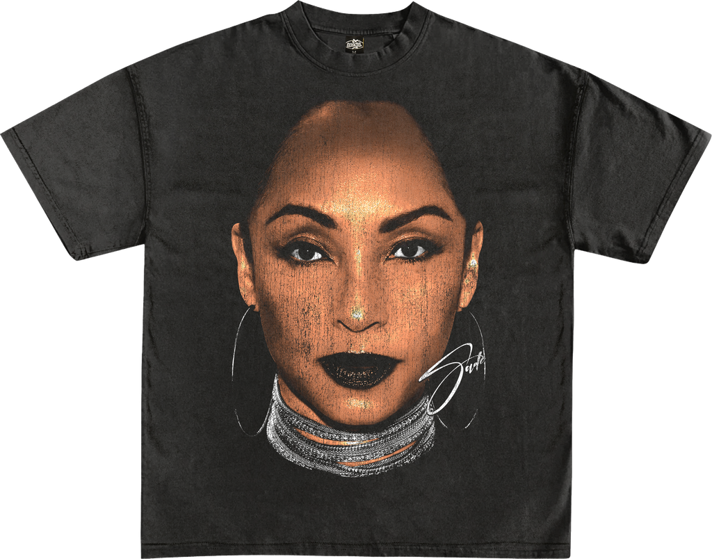 SADE BIG FACE GRAPHIC T-SHIRT
