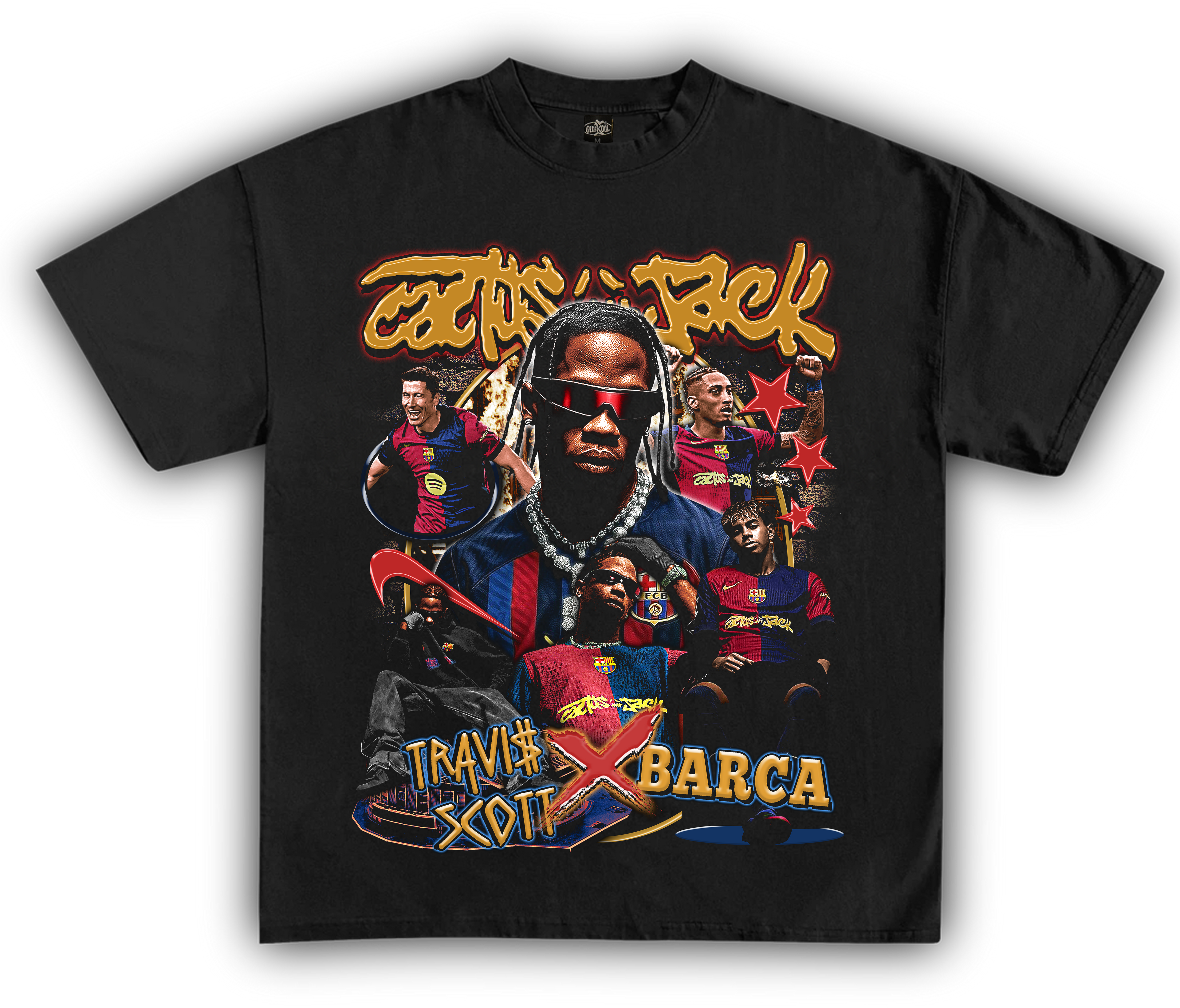 TRAVIS SCOTT X BARCA GRAPHIC T-SHIRT