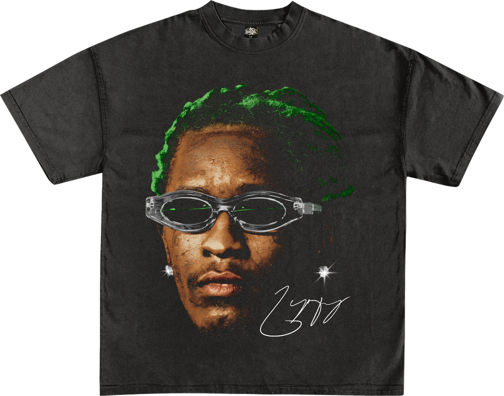 YOUNG THUG GREEN GRAPHIC T-SHIRT