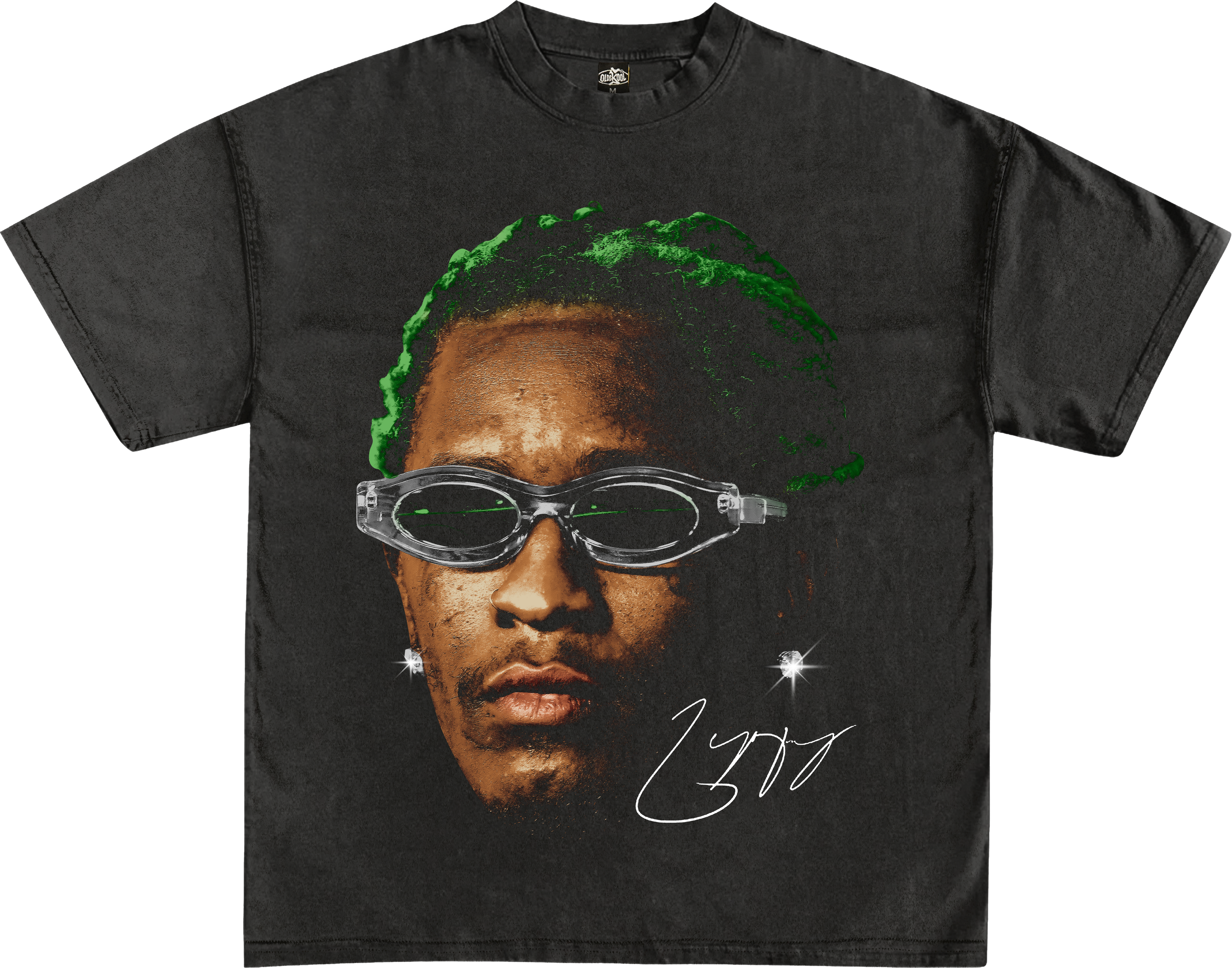 YOUNG THUG GREEN GRAPHIC T-SHIRT