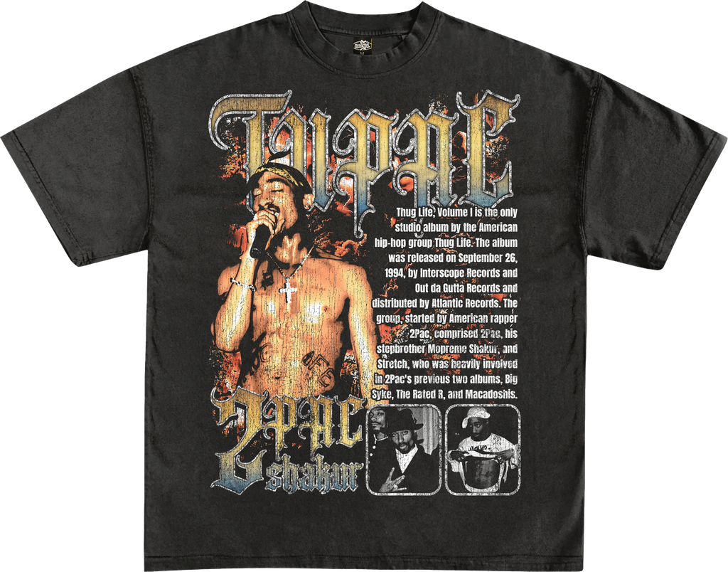 TUPAC GRAPHIC T SHIRT